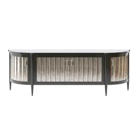 Louise bradley demi lune silver leaf